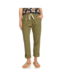 Женские брюки на берегу моря, зеленый Roxy