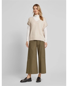 Брюки с карманами-карго модель 'QUIZ', хаки Weekend max mara