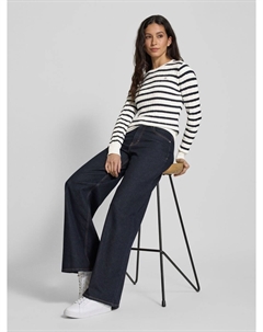 Вязаный свитер с эластичной резинкой, кремовый Gant