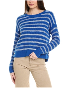 Популярный пуловер, цвет blue stripe Cabi