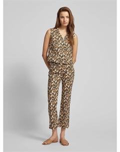 Расклешенные брюки с цветочным узором, модель «GABRIELLE», горчичный Weekend max mara