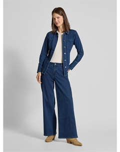 Блейзер в стиле деним, темно-синий Comma,