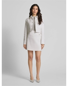 Блейзер с накладными нагрудными карманами модель «Anouka», кремовый Hugo