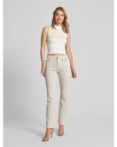 Майка с водолазкой, кремовый Guess