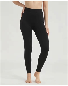 Леггинсы женские термобельё, чёрный Dim