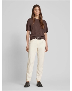 Джинсы с 5-карманным дизайном, модель «Кэрол», кремовый Mac