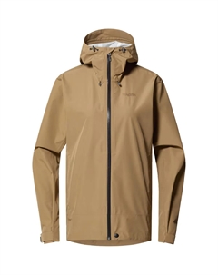 Женская куртка Rosson Proof Haglofs, коричневый Haglöfs