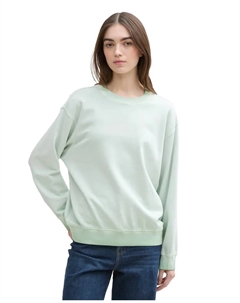 Женская толстовка с градиентным эффектом, светло-зеленый Tom tailor