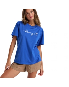 Hangloose The Sky Женская футболка, пурпурный Roxy