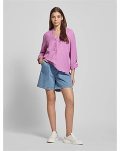 Блузка с регулируемой длиной рукава, фиолетовый Qs