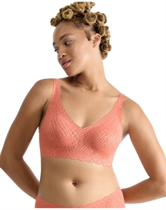 Бюстгальтер без косточек, персиковый Sloggi