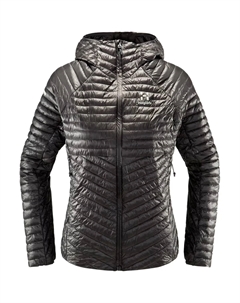 Женская горная куртка L.I.M Mimic Hood, темно-серый Haglöfs