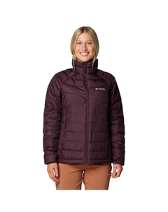 Женский пуховик Powder Lite II Full Zip, вишнево-красный Columbia