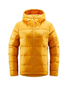 Женская куртка с пуховым капюшоном Bield, цвет Mostaza Haglöfs