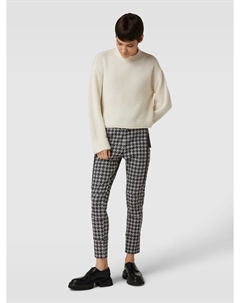 Брюки из ткани с узором по всей поверхности, модель «FUTURE 2.0», черный Mac