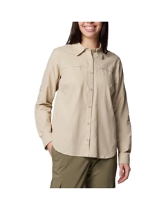 Женская рубашка Silver Ridge, цвет Marrón claro Columbia