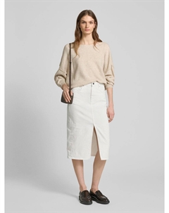 Юбка миди с 5 карманами, кремовый Gant