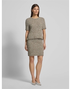 Мини-юбка с отделкой пайетками, оливковый Marc cain