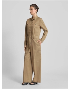 Комбинезон прямого кроя из лиоцелла, бежевый Marc o'polo