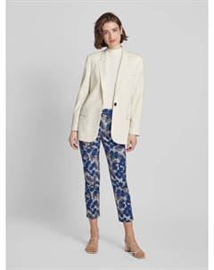 Брюки облегающего кроя с цветочным принтом, модель «RAVELLO» Weekend max mara