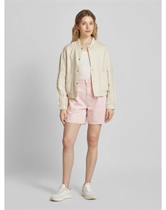 Шорты свободного кроя со складками, модель «МАРИНА», розовый Mango