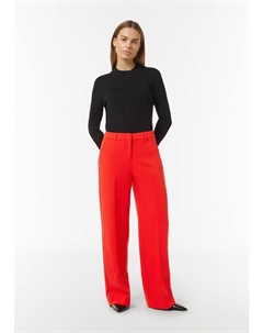 Тканевые брюки Hose lang, красный Comma,