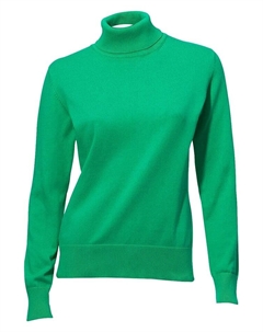 Пуловер Rollkragenpullover, зеленый Heine