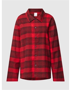 Верх пижамы в клетку тартан, красный Calvin klein underwear