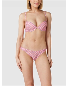 Верх бикини с узором по всей поверхности, фуксия Esprit