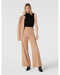 Костюмные брюки с разделительными швами, коричневый Windsor