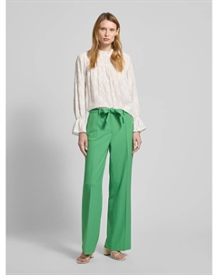 Брюки из ткани с французскими карманами, зеленый More&more