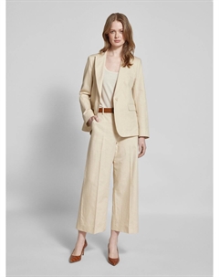 Брюки широкие со стрелками, модель «ZIRCONE», песочный Weekend max mara