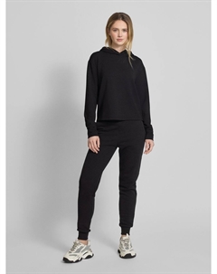 Толстовка оверсайз с эластичными манжетами, черный Comma,