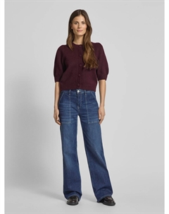 Джинсы свободного кроя с потайной застежкой-молнией, темно-синий Zero