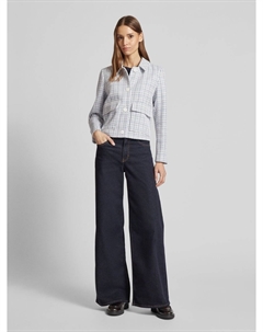 Куртка с накладными карманами с клапанами, светло-голубой Comma,