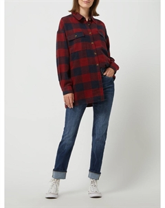 Джинсы прямого кроя с эластичной вставкой, модель «Rich», синий Mac