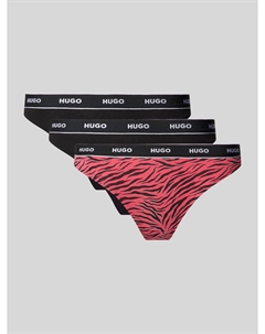 Трусы с эластичной резинкой на поясе в упаковке 3 шт Hugo
