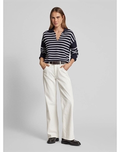 Вязаный свитер с V-образным вырезом Joop