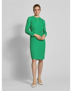 Платье длиной до колена с вырезом-замочной скважиной, зеленый Comma,