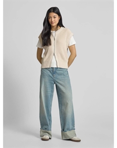 Жилет в трикотажном исполнении модель «Дуфка», бежевый Opus