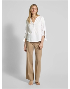 Туника прямого кроя с деталями из узлов, белый Christian berg woman