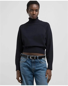 Женский свитер с длинным рукавом, тёмно-синий Replay