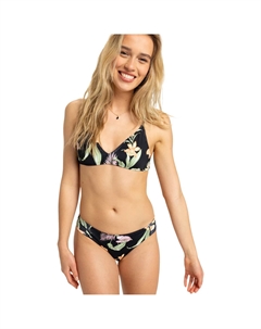 Pt Beach Classics Женский комплект купальников из двух частей, чёрный Roxy