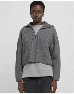 Женский свитер на молнии, серый Replay