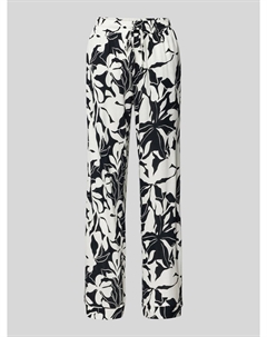 Пижамные брюки прямого кроя из смеси хлопка и модала, черный Marc o'polo