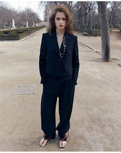 Широкие классические брюки, чёрный Сфера