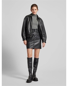 Вязаный топ с водолазкой модель «Ривка», светло-серый Edited