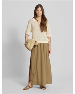 Юбка макси с карманами модель 'INESALF', оливковый Ecoalf