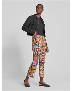 Брюки облегающего кроя укороченного кроя, модель «Dream Kick», желтый Mac