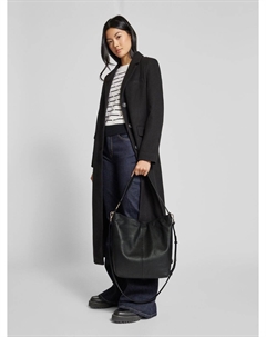 Сумка из натуральной кожи со съемным плечевым ремнем, черный Marc o'polo